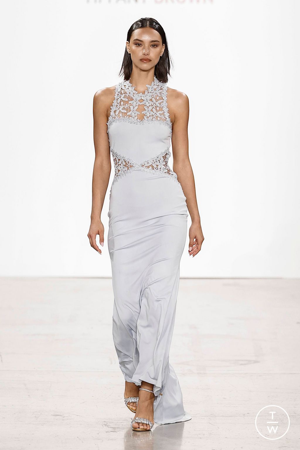 Fashion Week New York Fall/Winter 2023 look 25 from the Tiffany Brown Designs collection womenswear