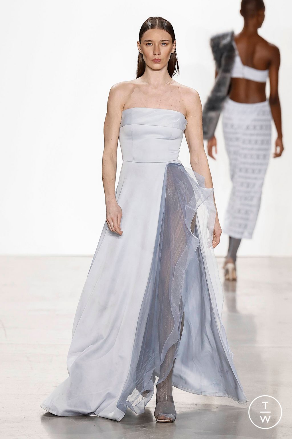 Fashion Week New York Fall/Winter 2023 look 28 from the Tiffany Brown Designs collection 女装