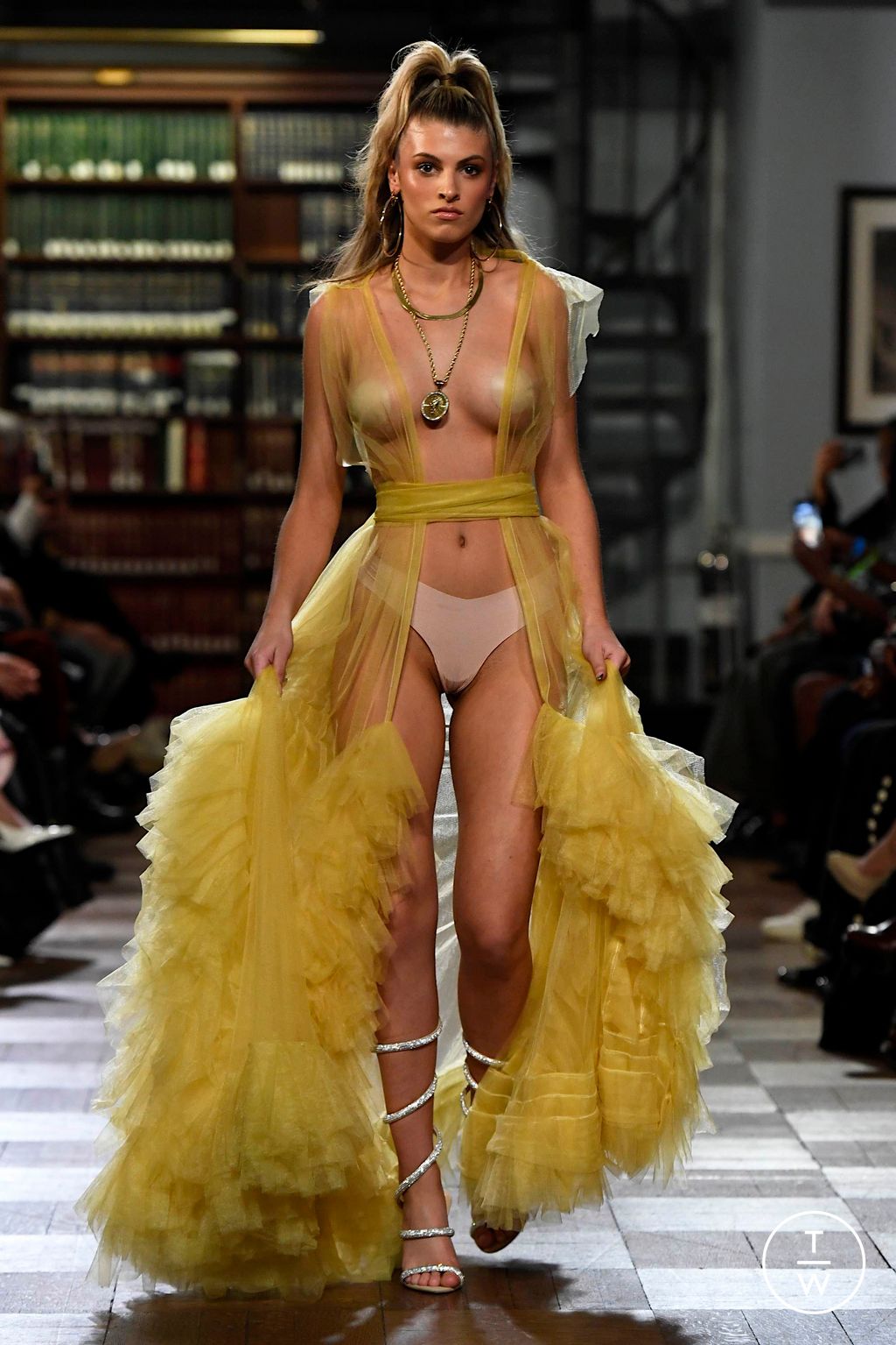 Fashion Week New York Fall/Winter 2024 look 2 de la collection Tiffany Brown Designs womenswear
