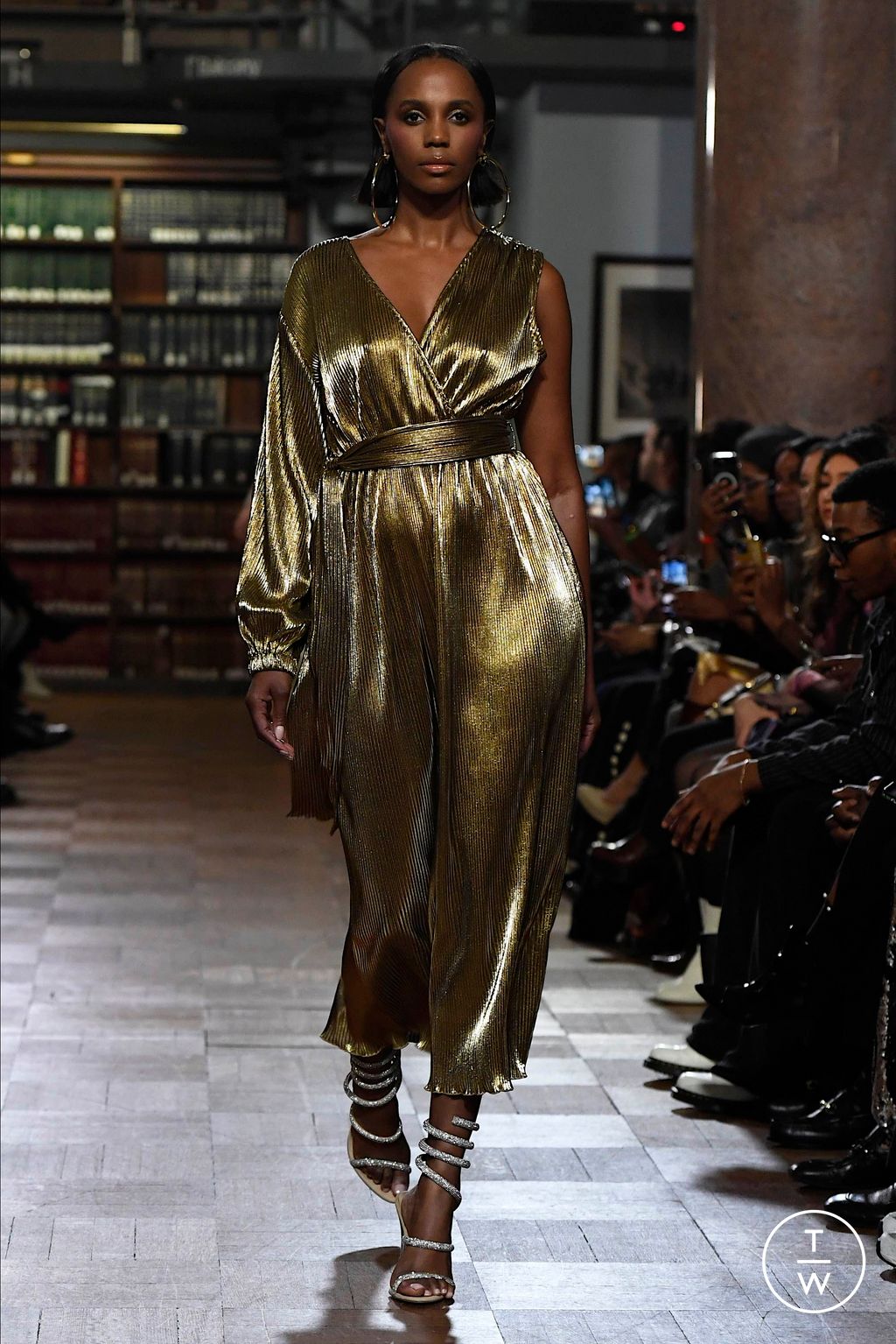 Fashion Week New York Fall/Winter 2024 look 20 from the Tiffany Brown Designs collection womenswear