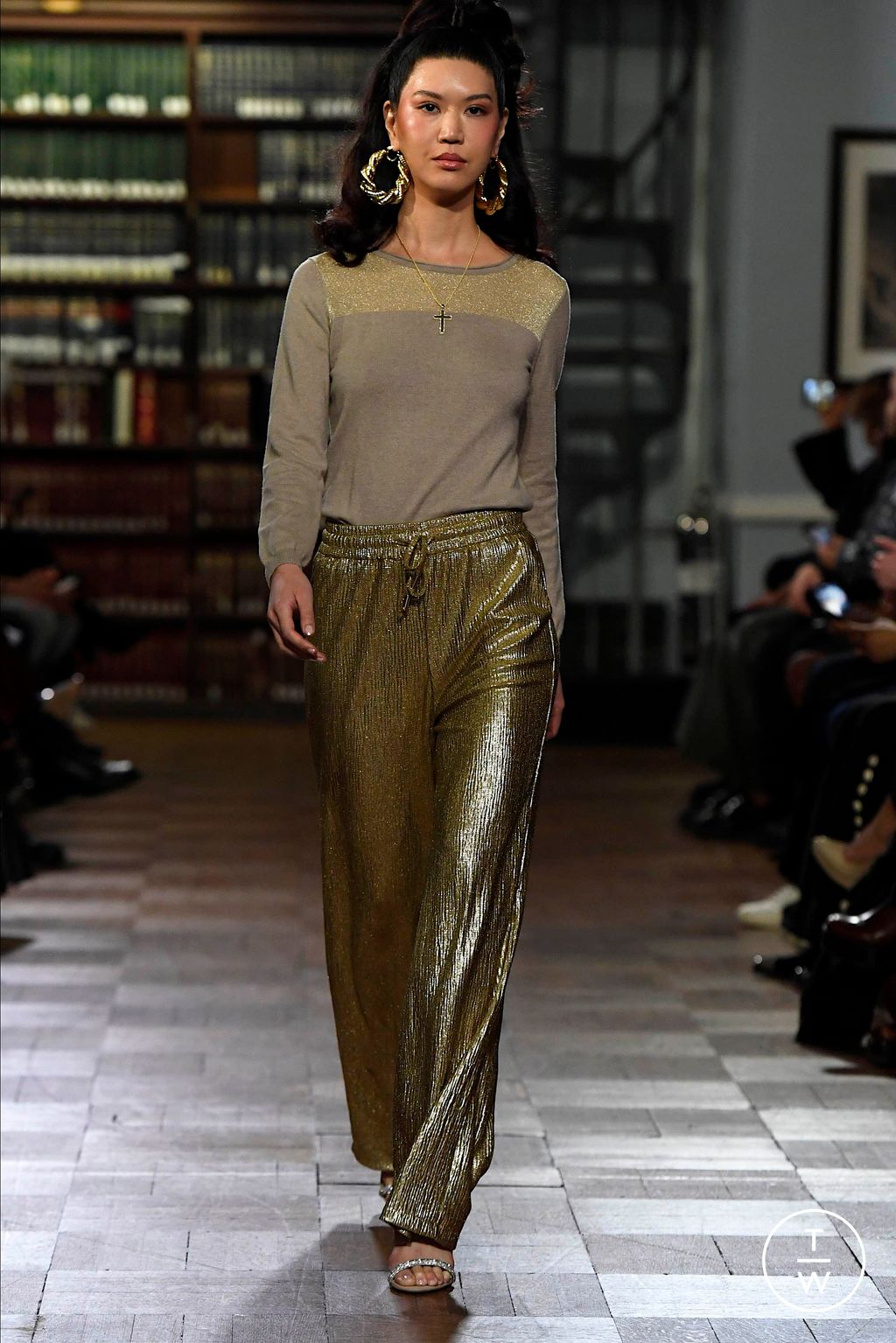 Fashion Week New York Fall/Winter 2024 look 21 from the Tiffany Brown Designs collection womenswear