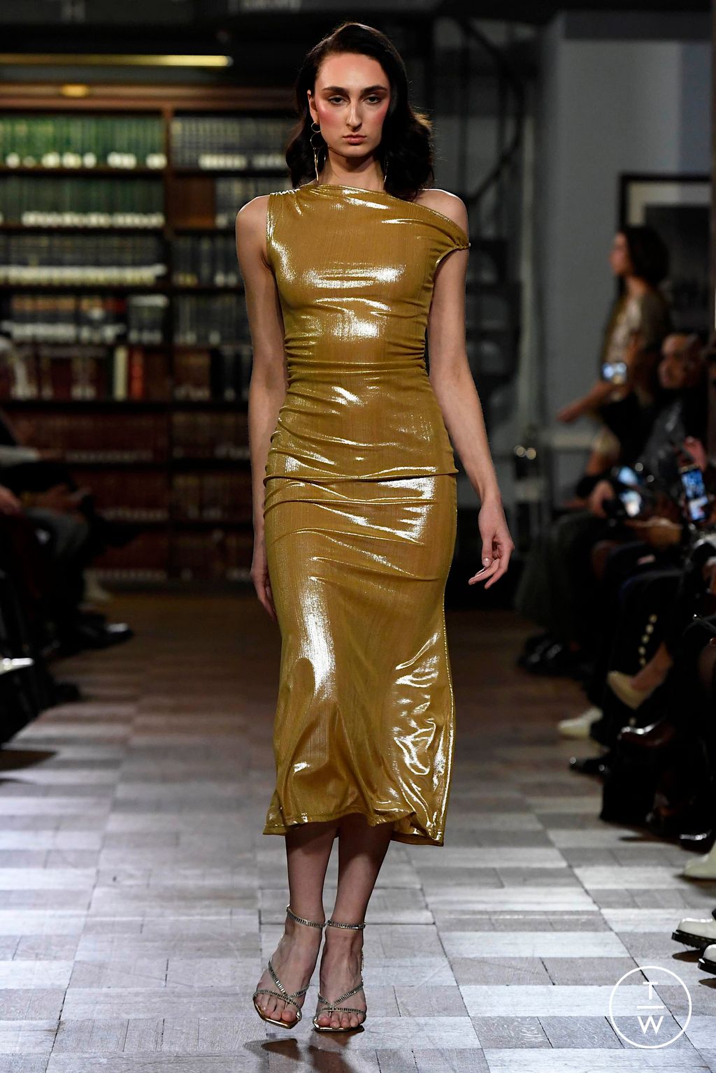Fashion Week New York Fall/Winter 2024 look 24 from the Tiffany Brown Designs collection womenswear