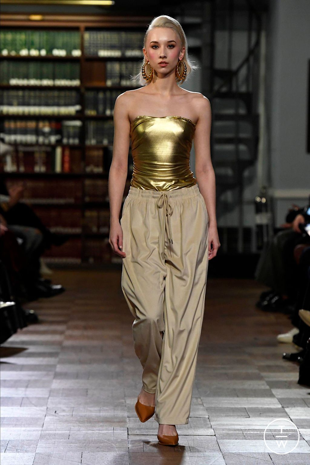 Fashion Week New York Fall/Winter 2024 look 26 from the Tiffany Brown Designs collection womenswear