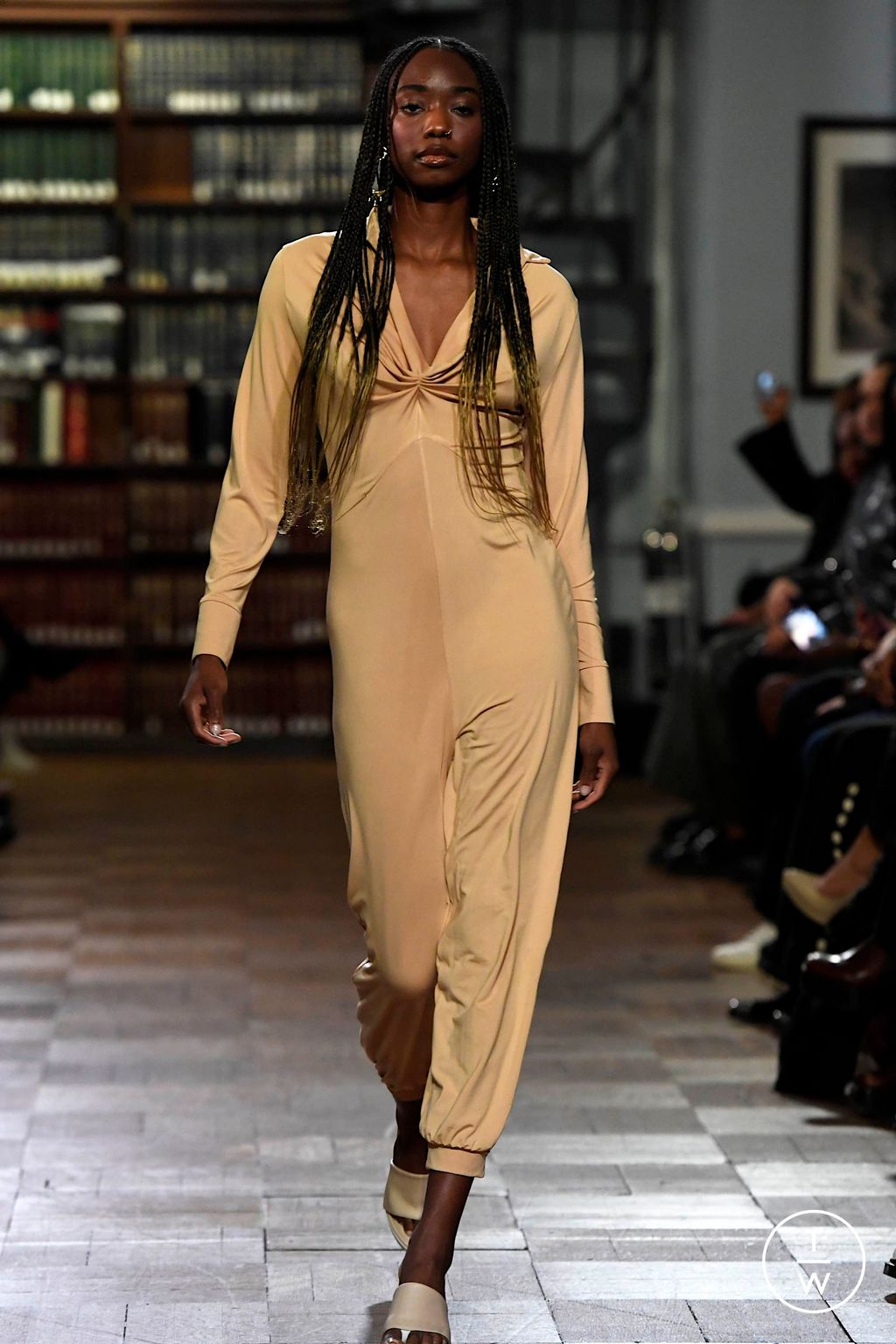 Fashion Week New York Fall/Winter 2024 look 30 from the Tiffany Brown Designs collection womenswear
