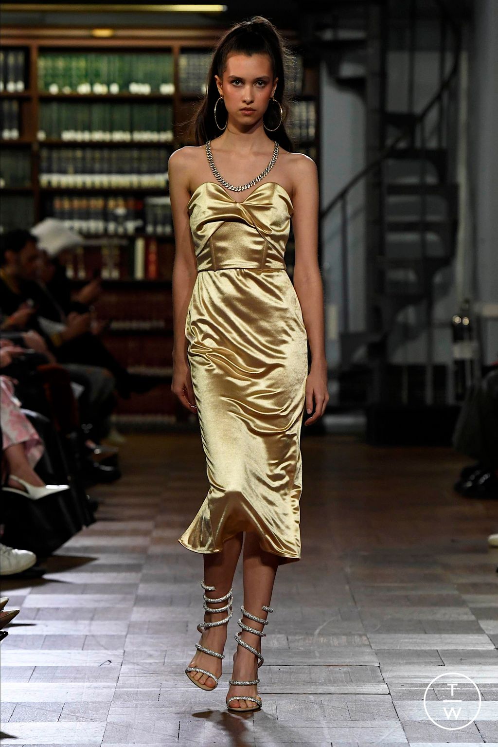 Fashion Week New York Fall/Winter 2024 look 36 from the Tiffany Brown Designs collection womenswear