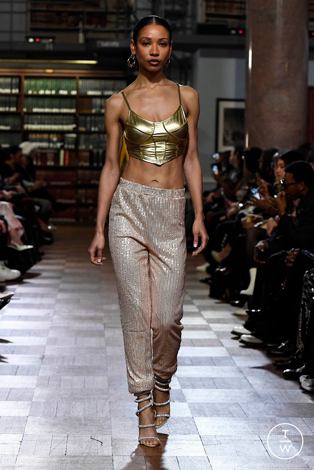 Fashion Week New York Fall/Winter 2024 look 38 from the Tiffany Brown Designs collection 女装