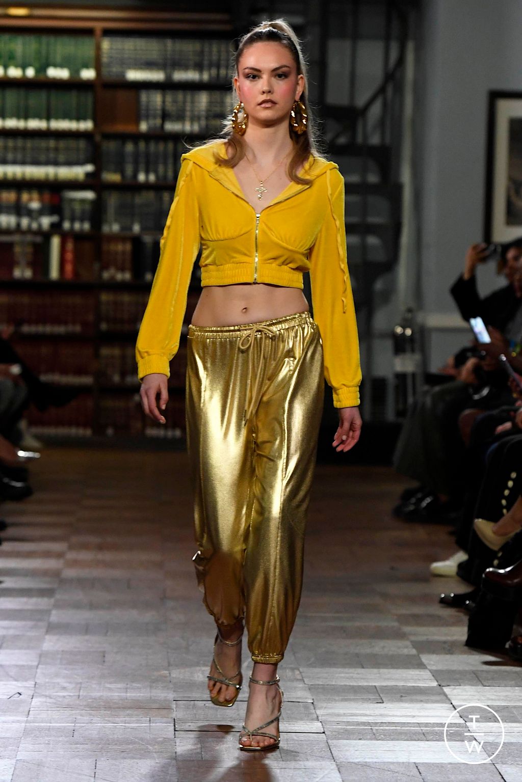 Fashion Week New York Fall/Winter 2024 look 39 from the Tiffany Brown Designs collection womenswear