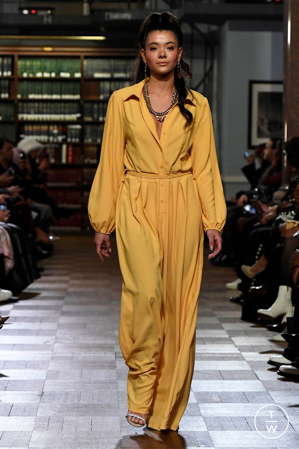 Fashion Week New York Fall/Winter 2024 look 43 from the Tiffany Brown Designs collection 女装