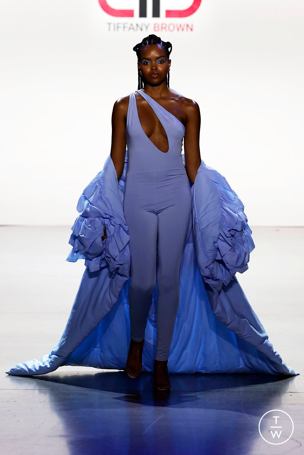 Fashion Week New York Spring/Summer 2024 look 1 de la collection Tiffany Brown Designs womenswear