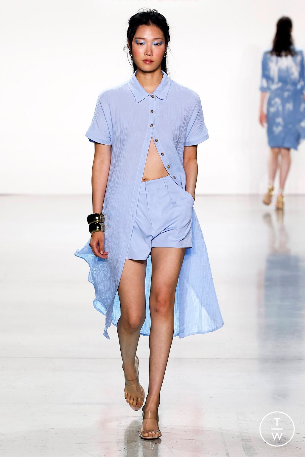 Fashion Week New York Spring/Summer 2024 look 3 from the Tiffany Brown Designs collection womenswear