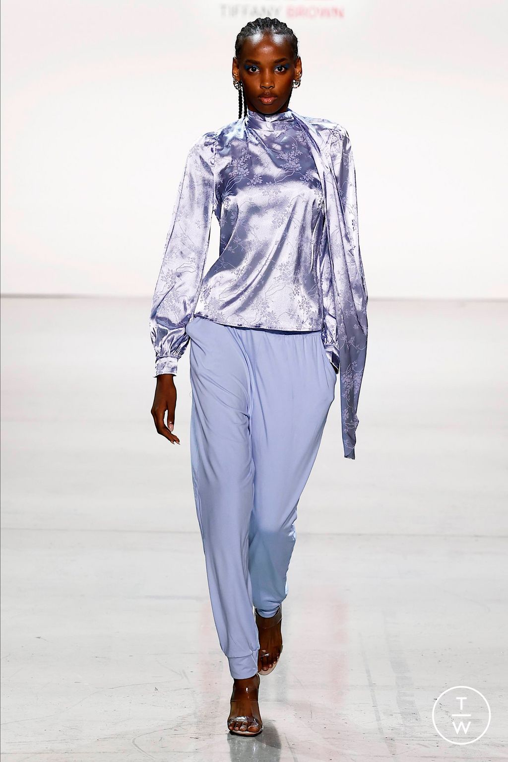 Fashion Week New York Spring/Summer 2024 look 6 from the Tiffany Brown Designs collection womenswear