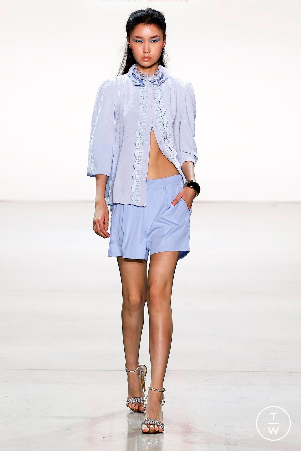 Fashion Week New York Spring/Summer 2024 look 7 from the Tiffany Brown Designs collection womenswear