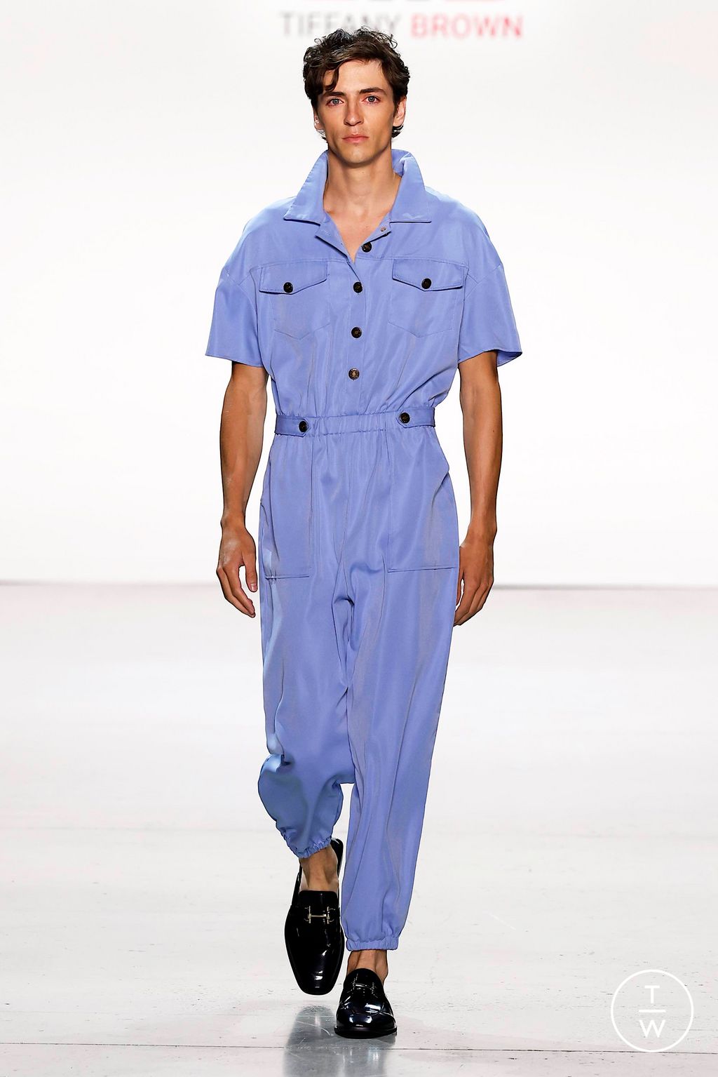 Fashion Week New York Spring/Summer 2024 look 8 from the Tiffany Brown Designs collection 女装