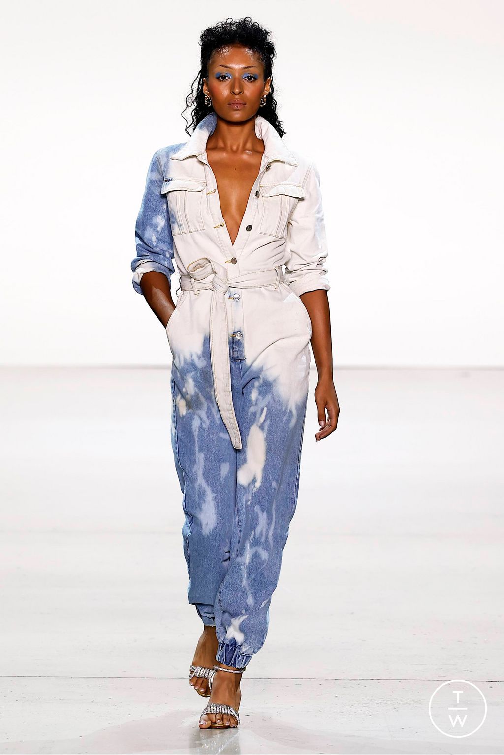 Fashion Week New York Spring/Summer 2024 look 12 from the Tiffany Brown Designs collection womenswear