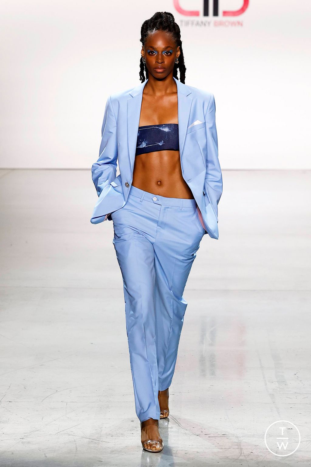 Fashion Week New York Spring/Summer 2024 look 19 from the Tiffany Brown Designs collection womenswear