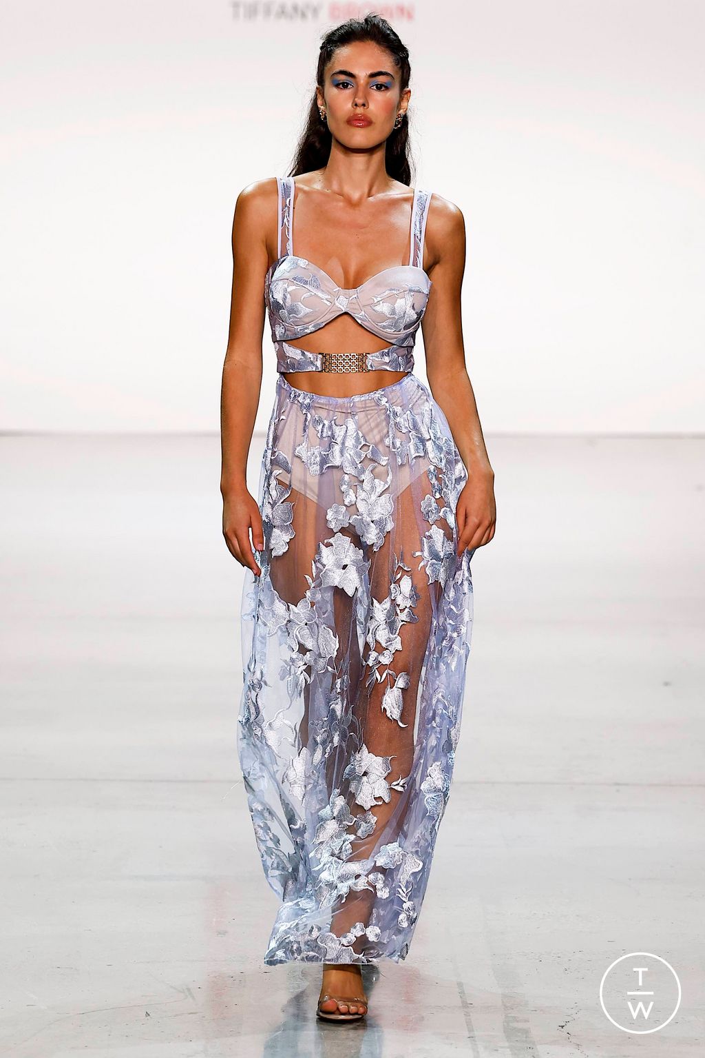 Fashion Week New York Spring/Summer 2024 look 21 from the Tiffany Brown Designs collection womenswear