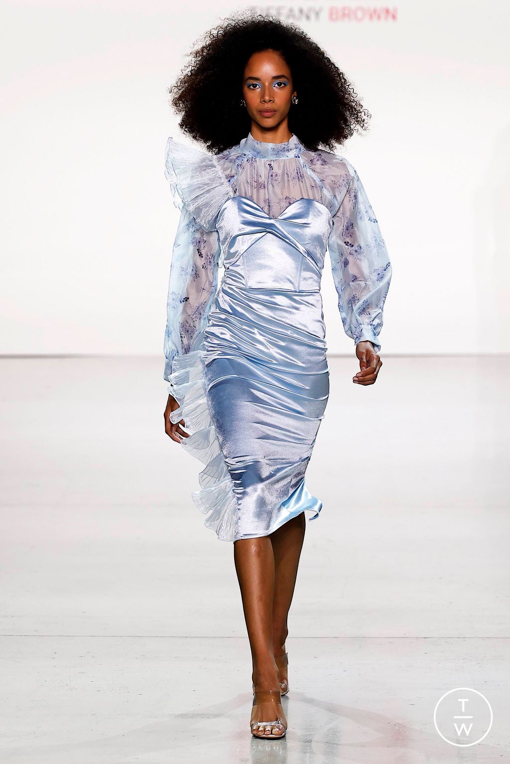 Fashion Week New York Spring/Summer 2024 look 22 from the Tiffany Brown Designs collection womenswear