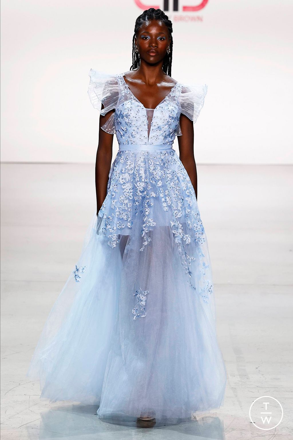 Fashion Week New York Spring/Summer 2024 look 28 from the Tiffany Brown Designs collection 女装