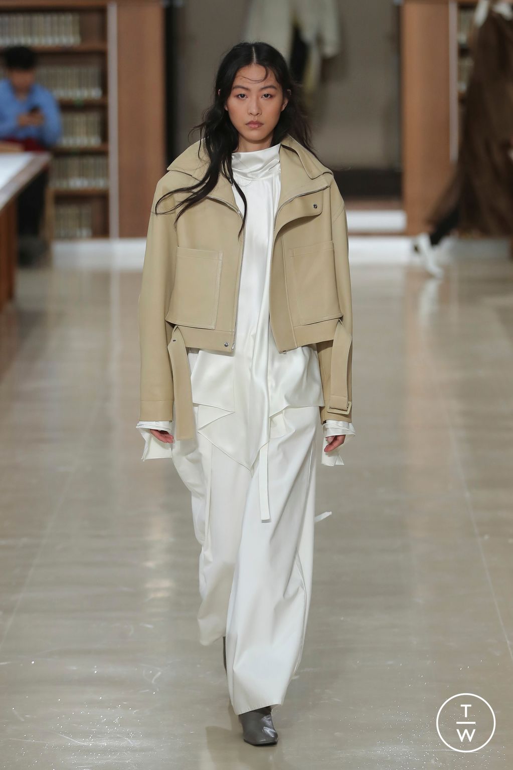 Fashion Week Paris Fall/Winter 2026 look 5 from the Time collection womenswear