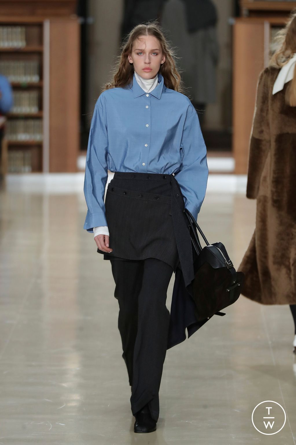 Fashion Week Paris Fall/Winter 2026 look 7 from the Time collection womenswear