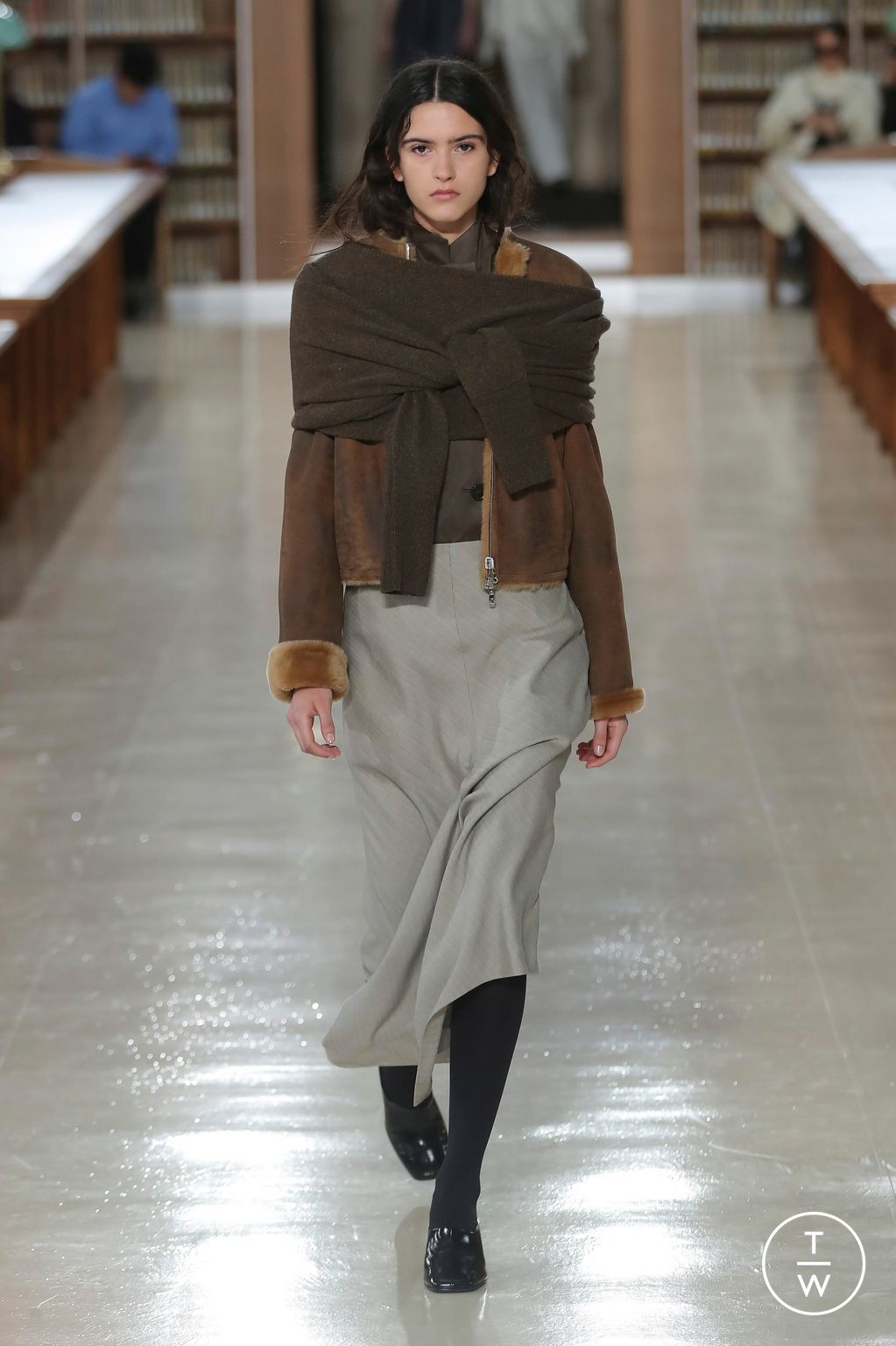 Fashion Week Paris Fall/Winter 2026 look 29 from the Time collection womenswear