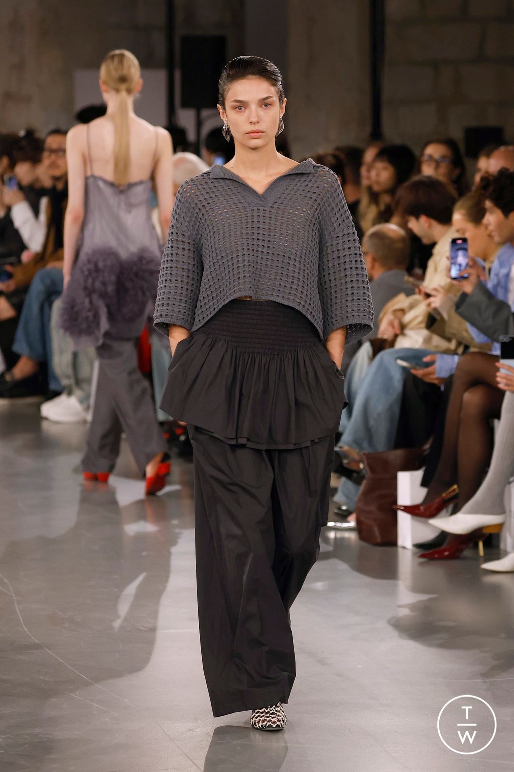 Fashion Week Paris Spring/Summer 2025 look 4 from the Time collection womenswear