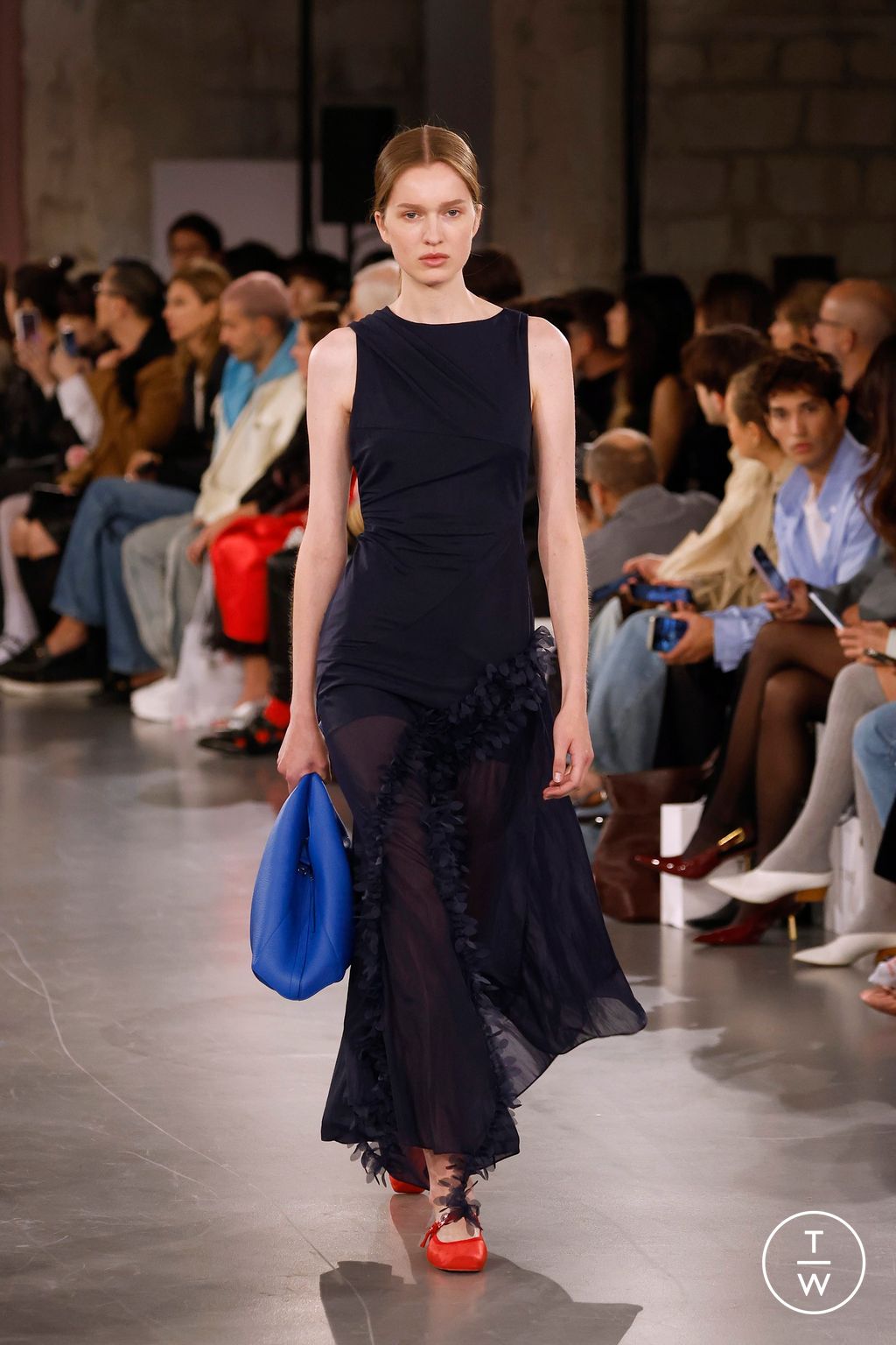 Fashion Week Paris Spring/Summer 2025 look 14 from the Time collection womenswear