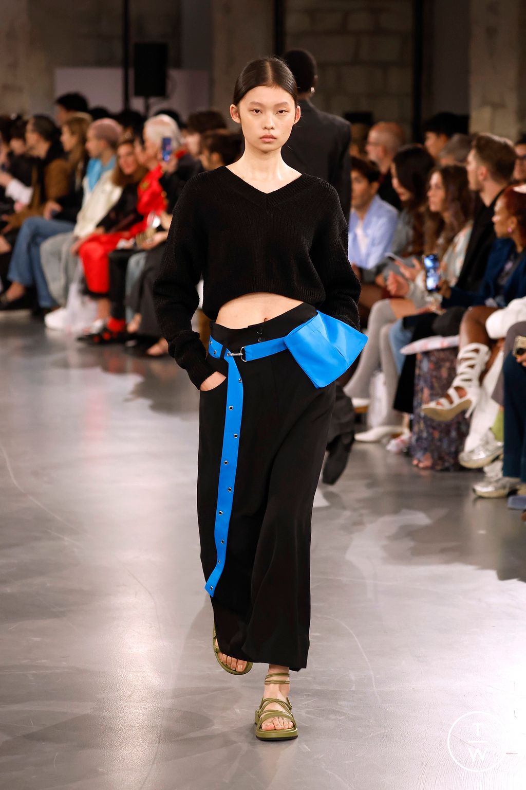 Fashion Week Paris Spring/Summer 2025 look 16 from the Time collection womenswear