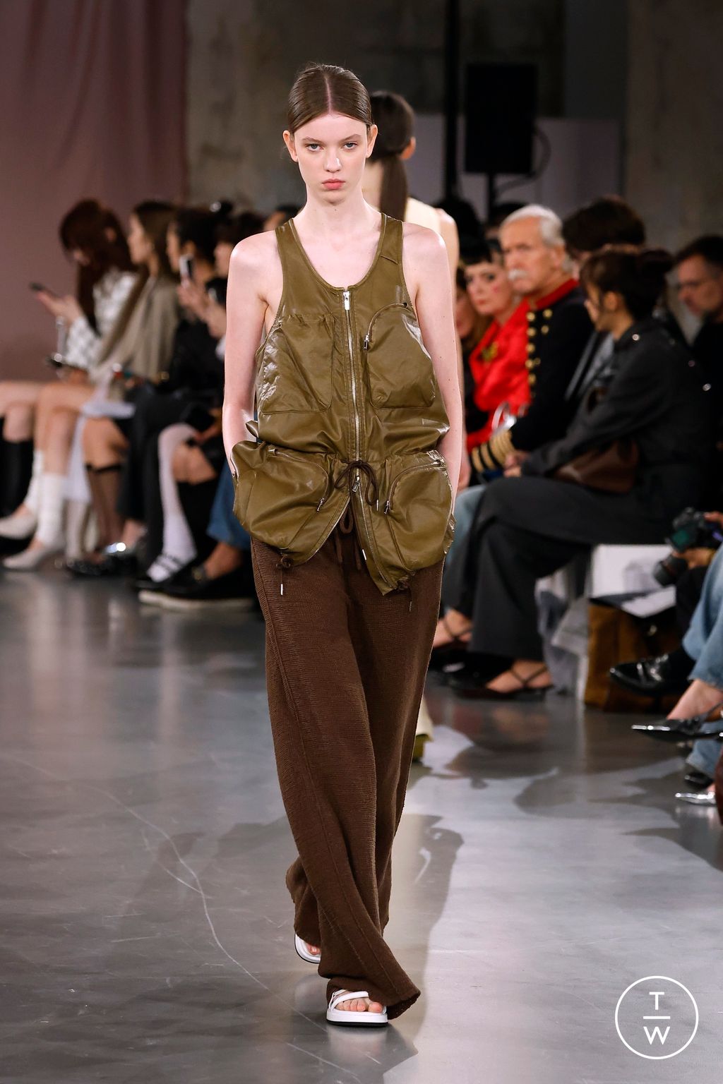 Fashion Week Paris Spring/Summer 2025 look 29 from the Time collection womenswear