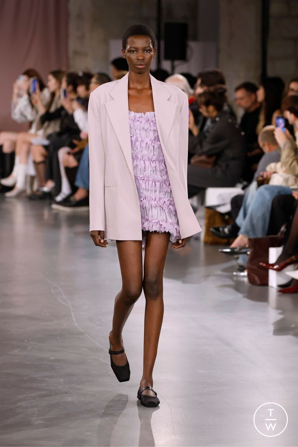 Fashion Week Paris Spring/Summer 2025 look 35 from the Time collection womenswear