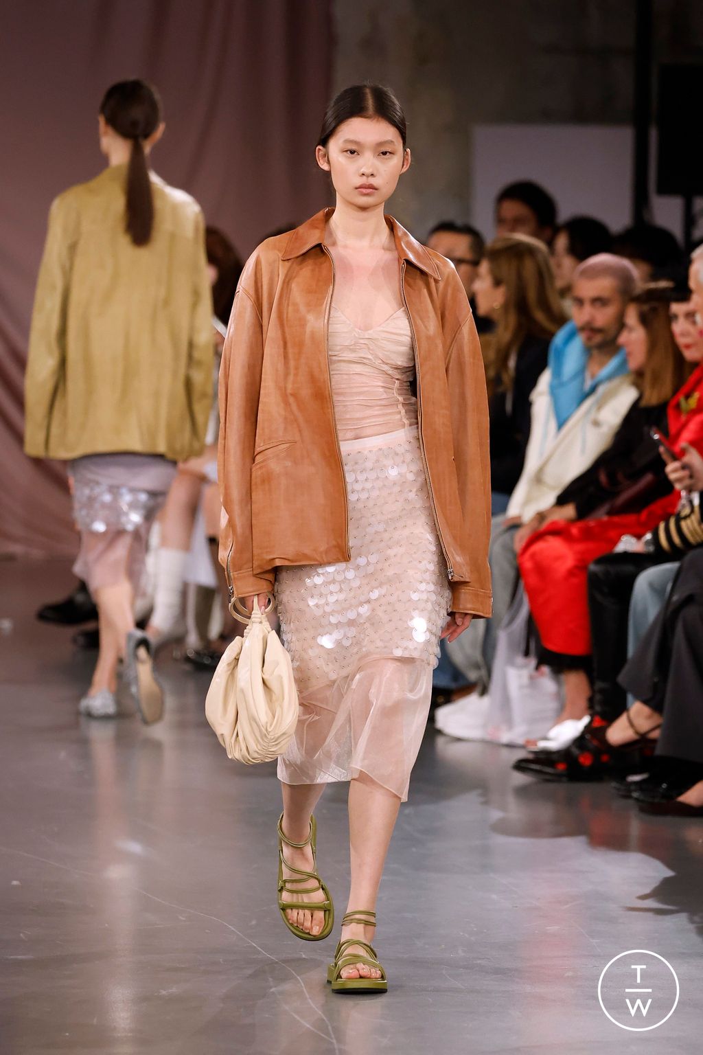 Fashion Week Paris Spring/Summer 2025 look 36 from the Time collection womenswear