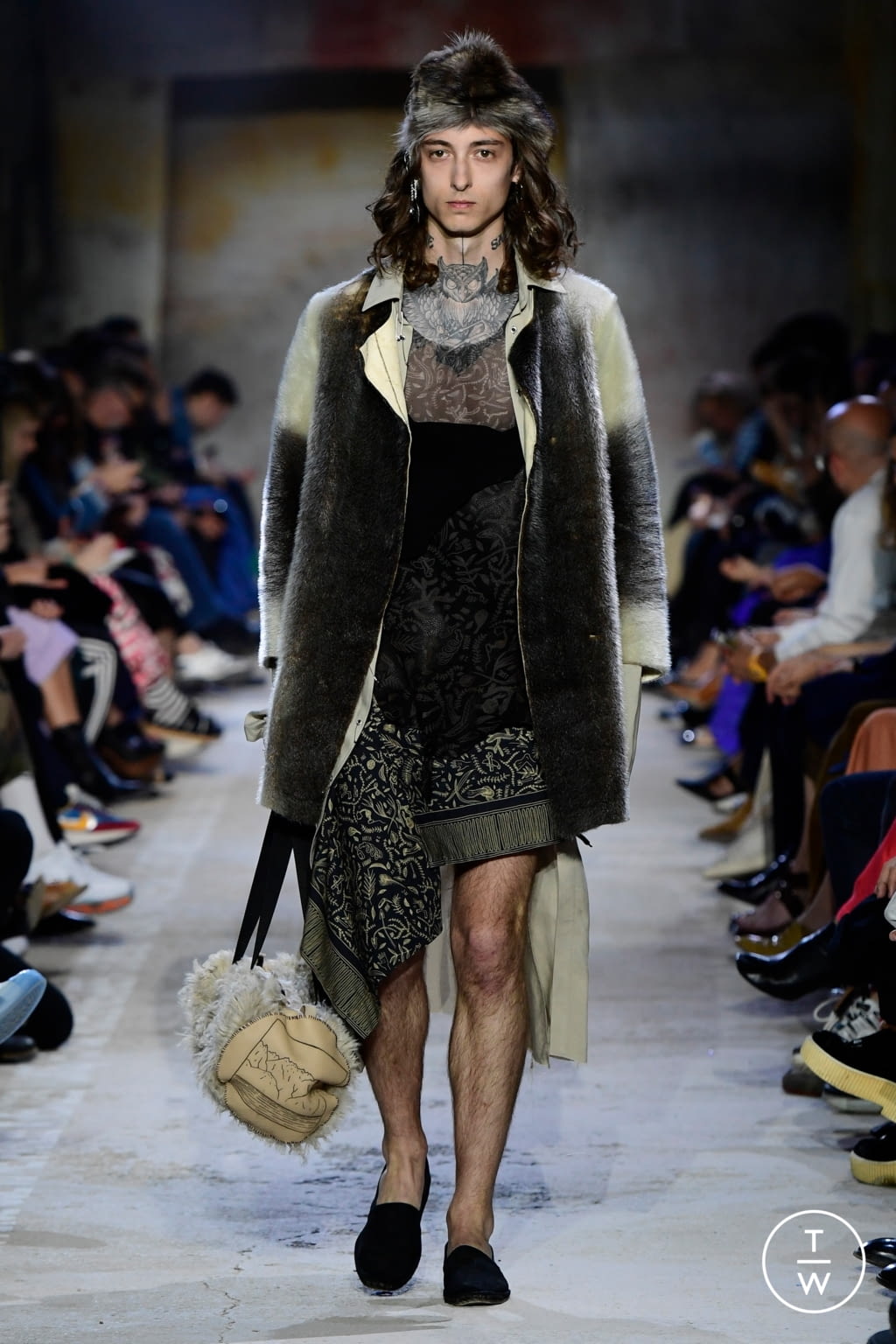 Fashion Week Paris Fall/Winter 2019 look 35 from the Festival de Hyères 2019 collection womenswear
