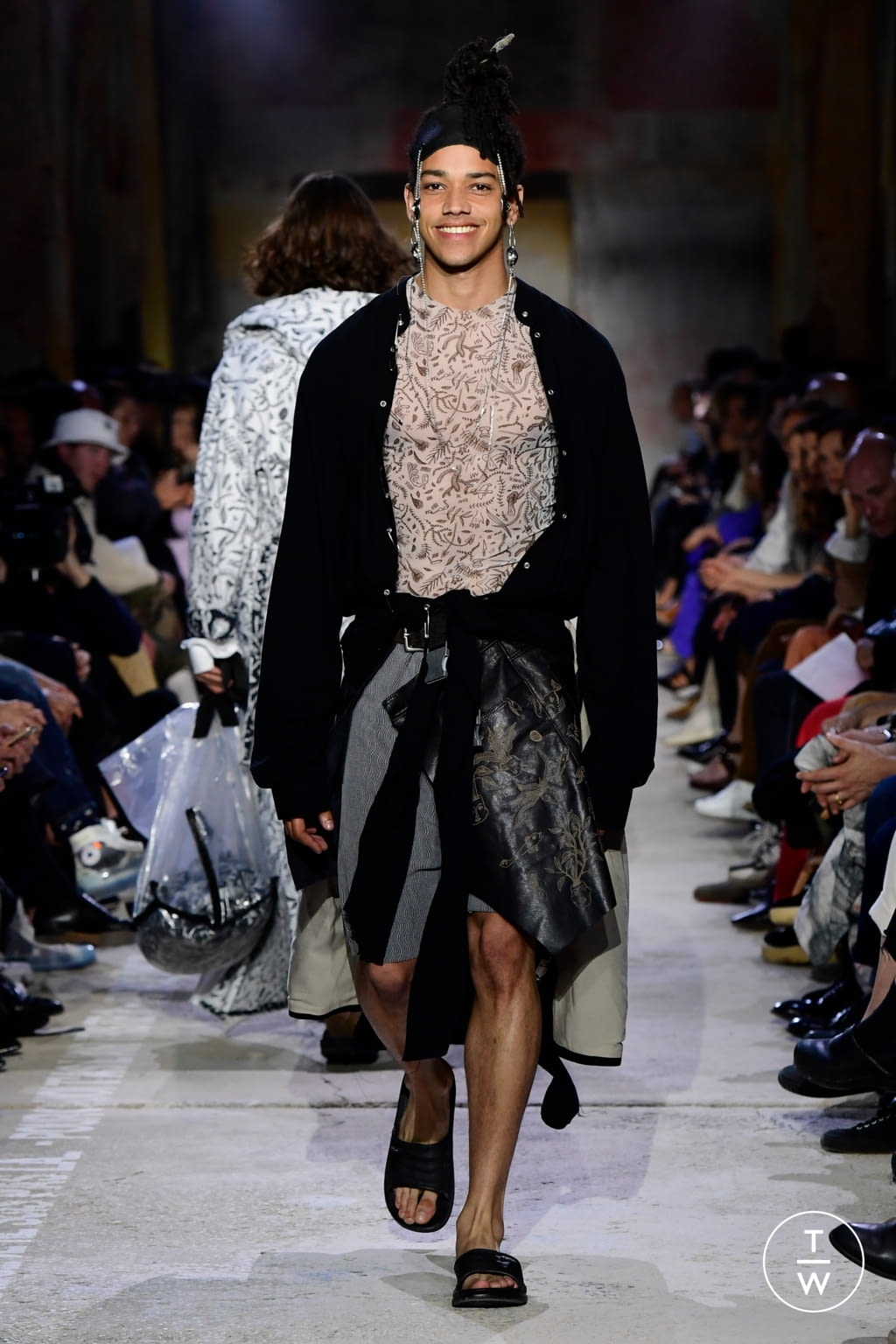 Fashion Week Paris Fall/Winter 2019 look 36 from the Festival de Hyères 2019 collection womenswear