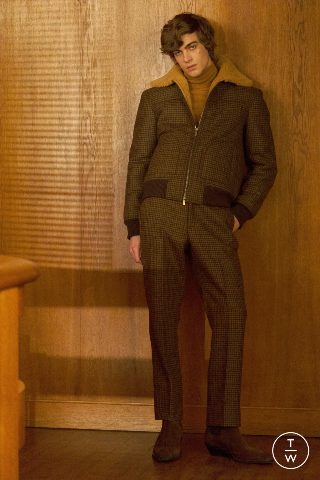 Fashion Week Milan Fall/Winter 2021 look 6 from the Tod's collection menswear