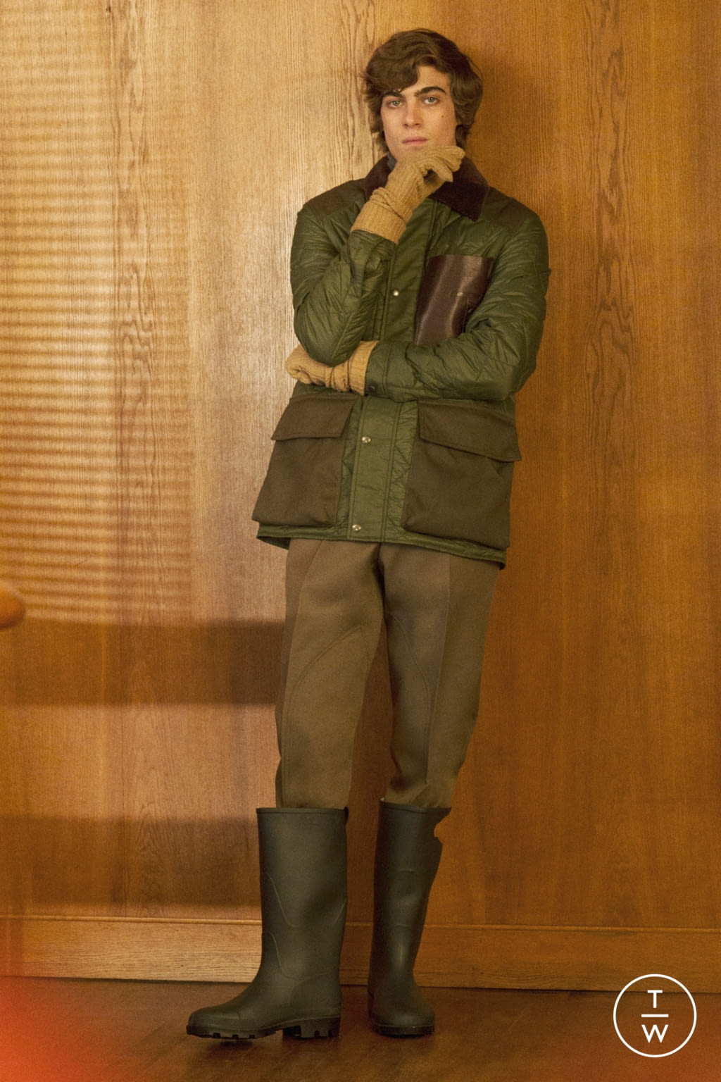 Fashion Week Milan Fall/Winter 2021 look 8 from the Tod's collection menswear