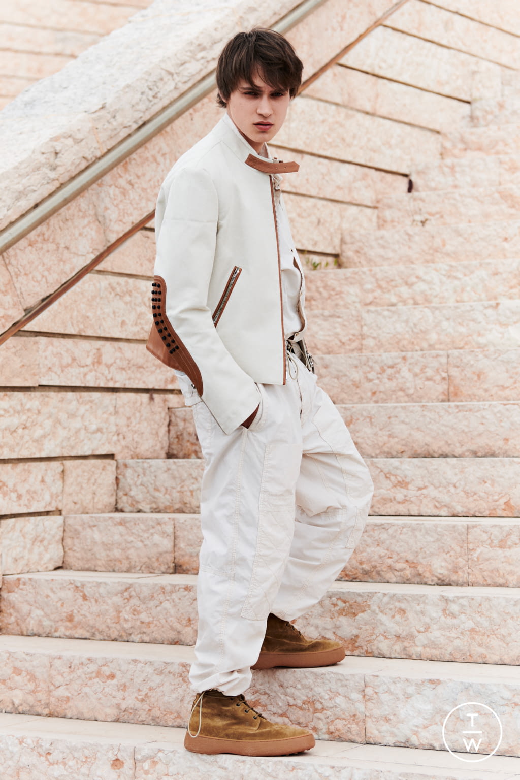 Fashion Week Milan Spring/Summer 2022 look 1 from the Tod's collection menswear