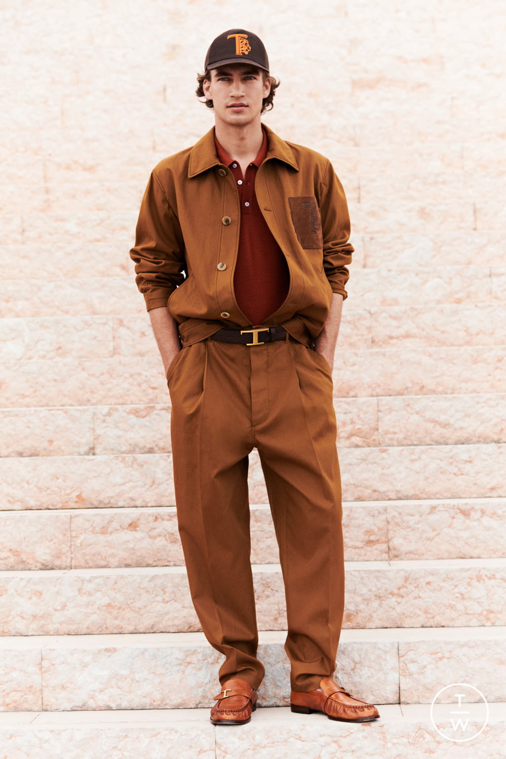 Fashion Week Milan Spring/Summer 2022 look 11 from the Tod's collection menswear