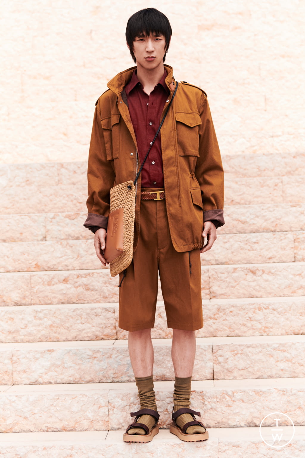 Fashion Week Milan Spring/Summer 2022 look 12 from the Tod's collection menswear