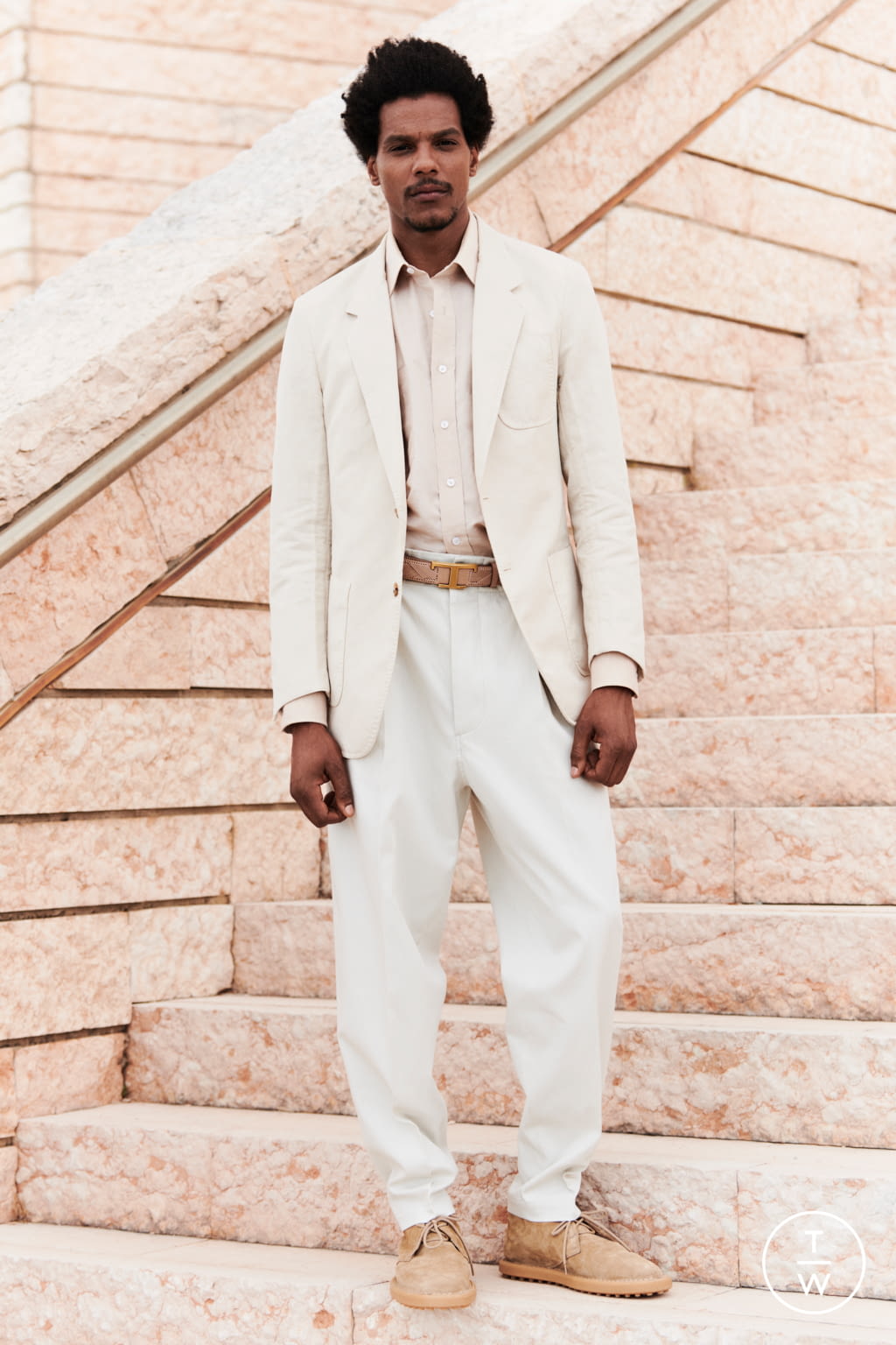 Fashion Week Milan Spring/Summer 2022 look 4 from the Tod's collection menswear