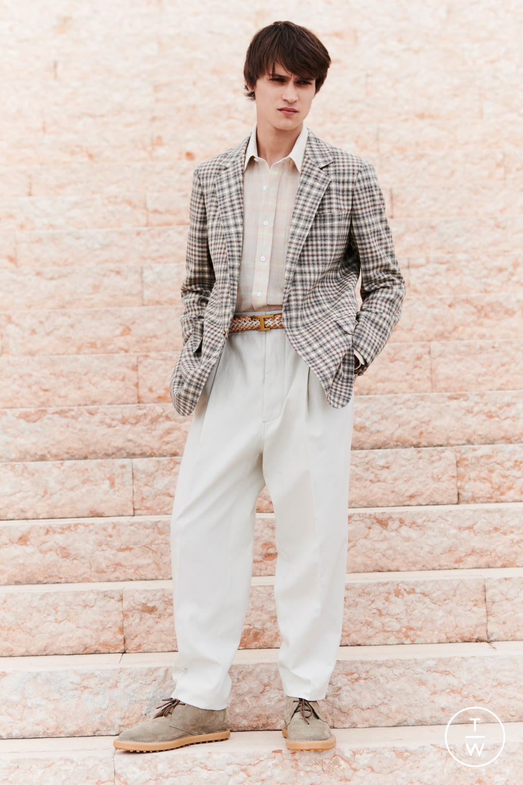 Fashion Week Milan Spring/Summer 2022 look 7 from the Tod's collection menswear