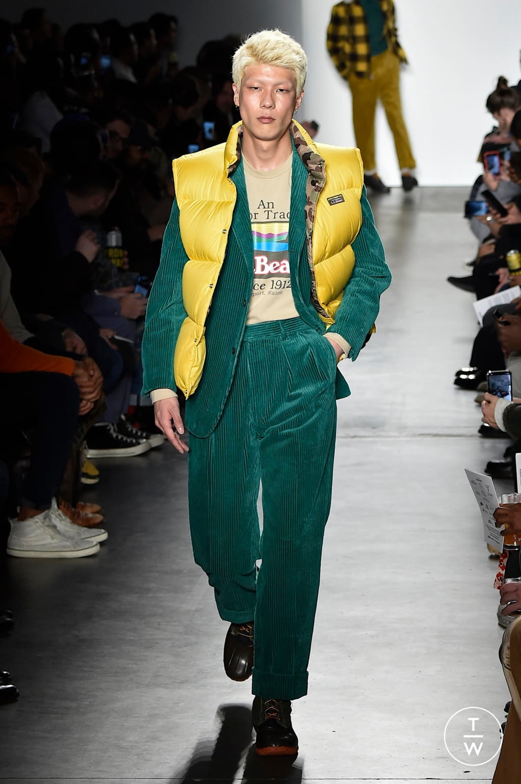 Fashion Week New York Fall/Winter 2020 look 1 de la collection Todd Snyder menswear