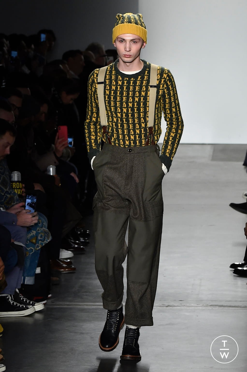 Fashion Week New York Fall/Winter 2020 look 3 from the Todd Snyder collection menswear