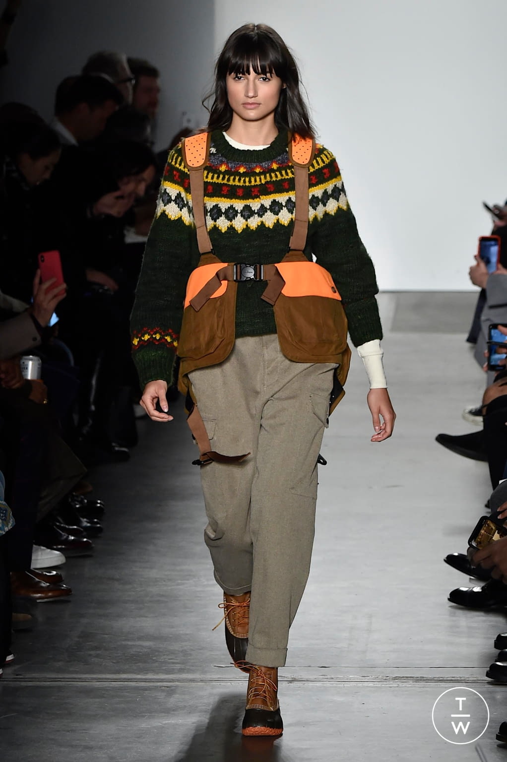 Fashion Week New York Fall/Winter 2020 look 9 from the Todd Snyder collection 男装