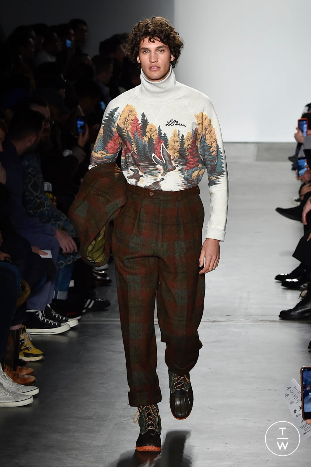 Fashion Week New York Fall/Winter 2020 look 22 de la collection Todd Snyder menswear