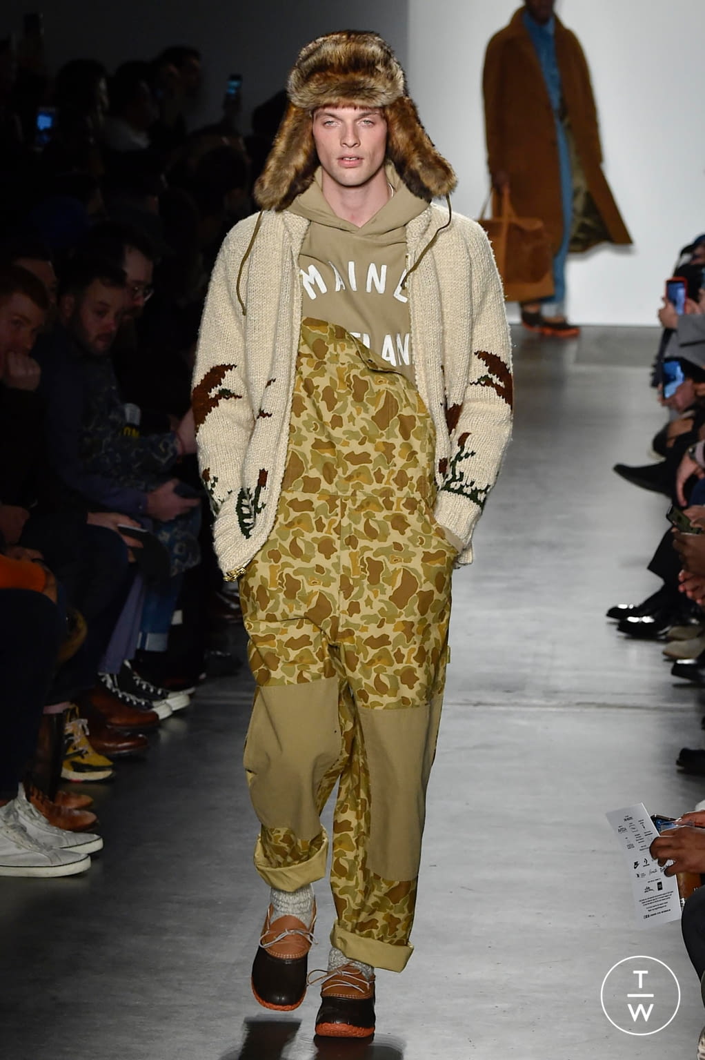 Fashion Week New York Fall/Winter 2020 look 27 from the Todd Snyder collection 男装