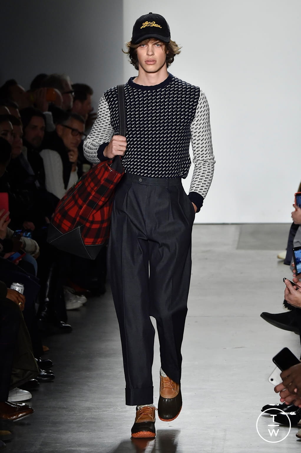 Fashion Week New York Fall/Winter 2020 look 36 from the Todd Snyder collection 男装