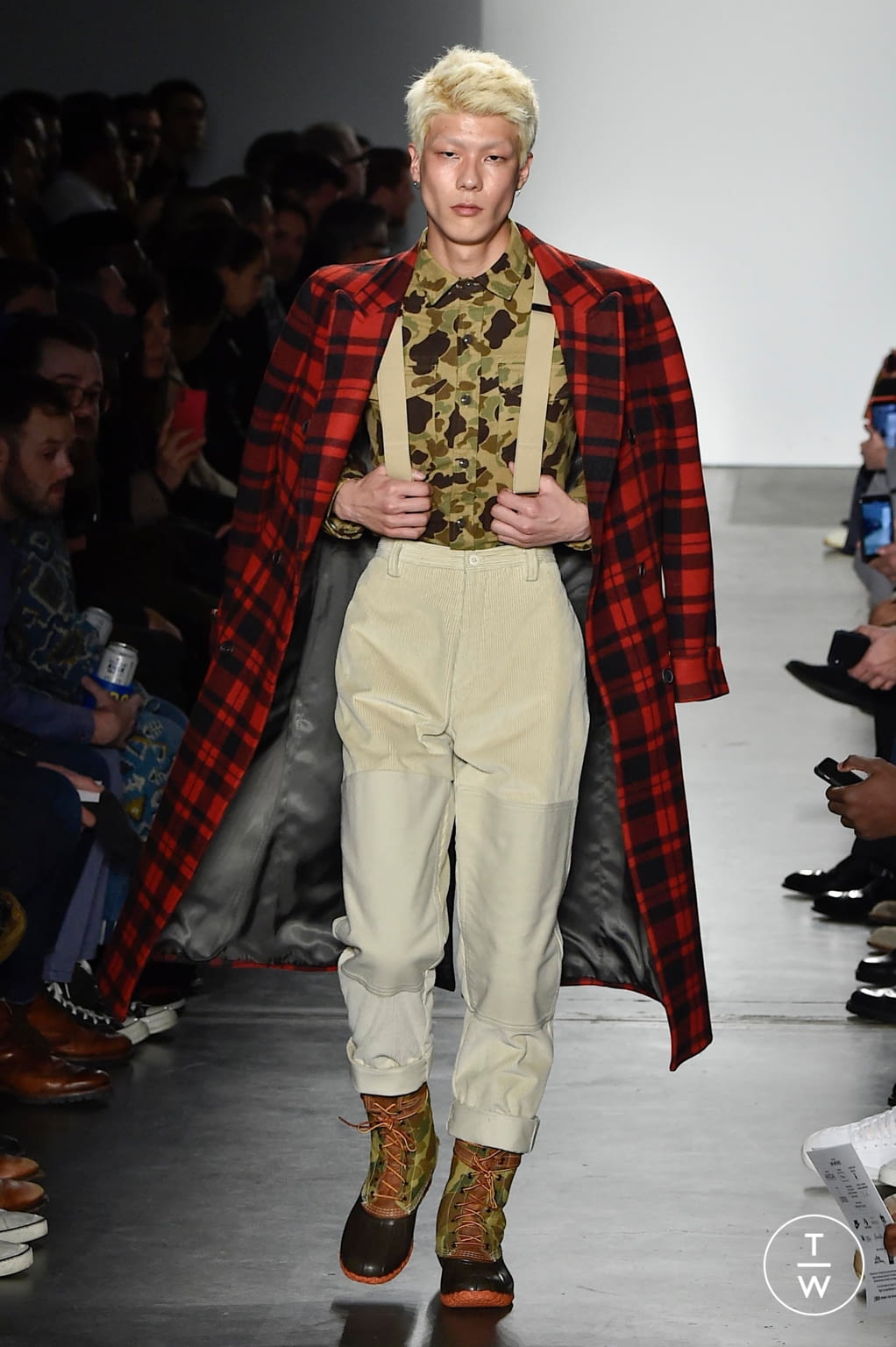 Fashion Week New York Fall/Winter 2020 look 47 from the Todd Snyder collection 男装