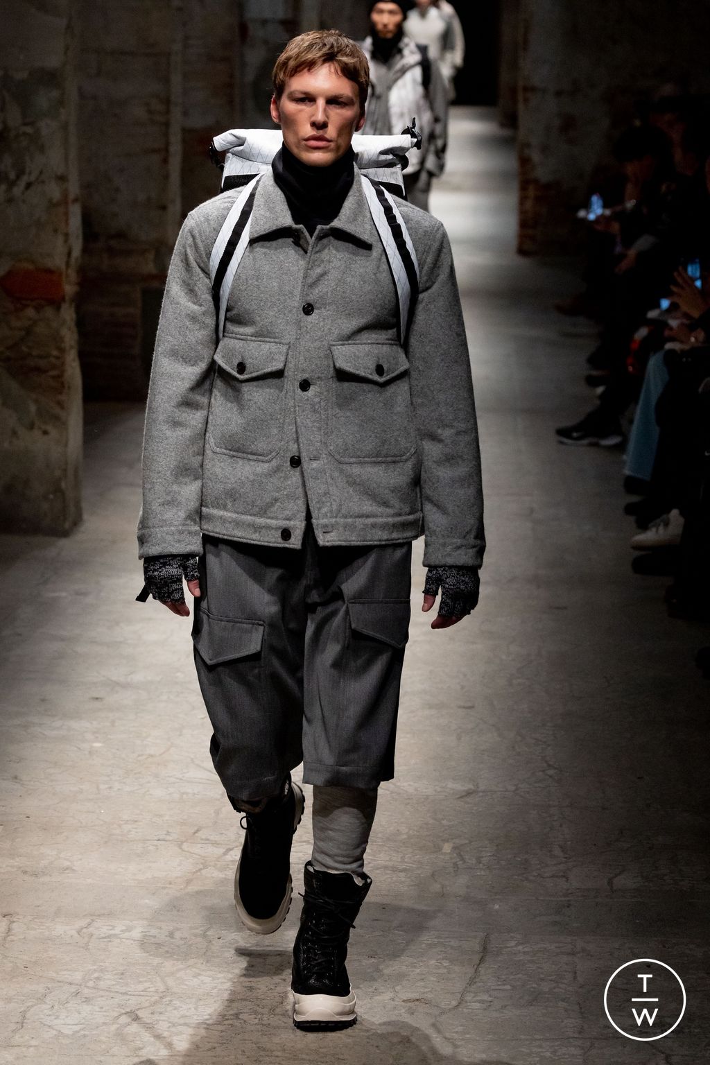 Fashion Week Florence - Pitti Fall/Winter 2024 look 4 de la collection Todd Snyder menswear