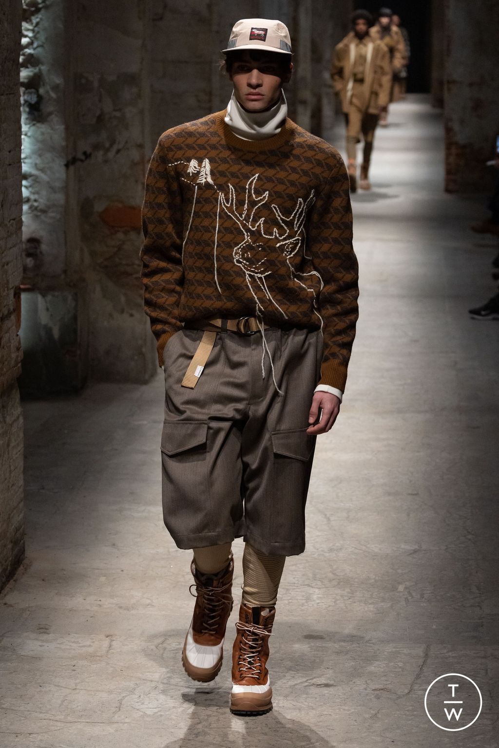 Fashion Week Florence - Pitti Fall/Winter 2024 look 19 from the Todd Snyder collection 男装