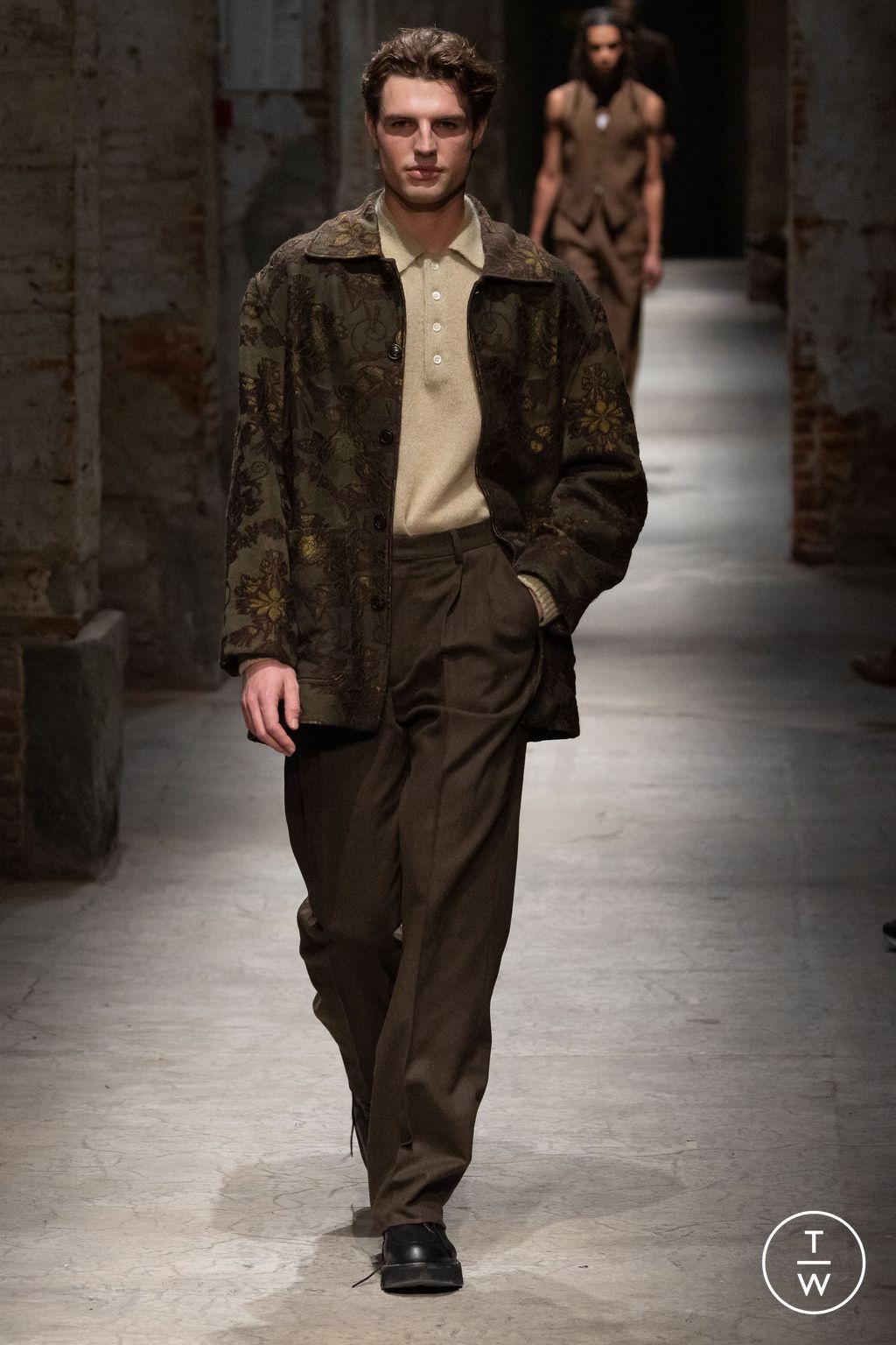 Fashion Week Florence - Pitti Fall/Winter 2024 look 52 from the Todd Snyder collection 男装